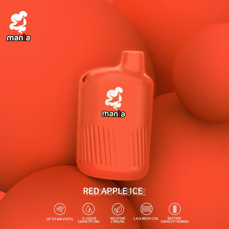 POCKET BOX RedApple Ice Disposable Vape