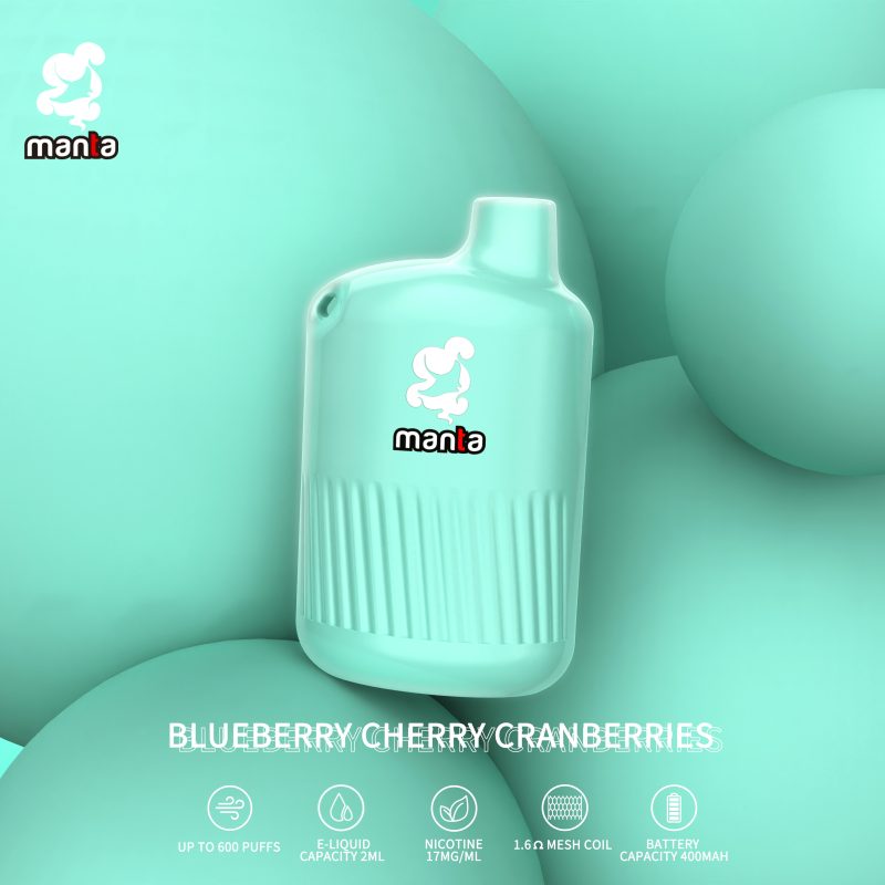 POCKET BOX BlueberryCherryCranberries Disposable Vape