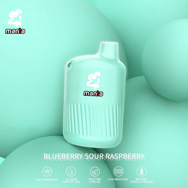POCKET BOX BlueberrySourRaspberry Disposable Vape