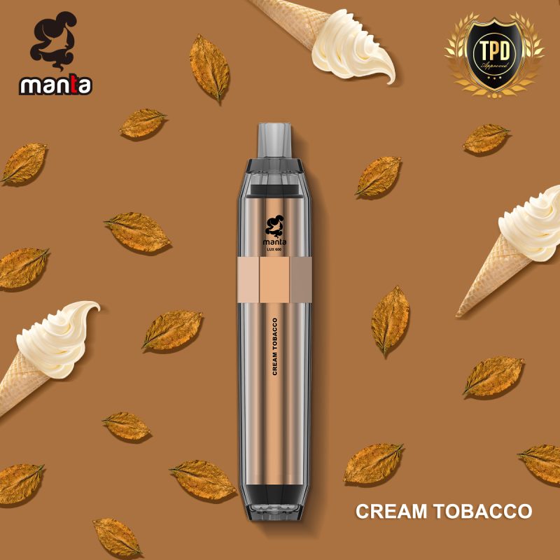 LUX 600 Cream Tobacco Disoposable Vape