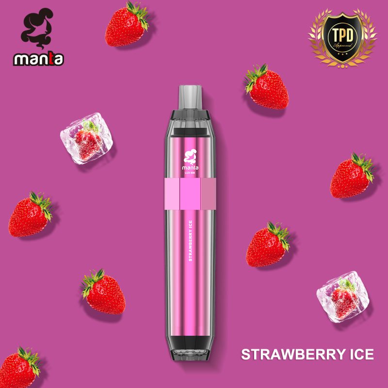 LUX 600 Strawberry Ice Dispoable Vape