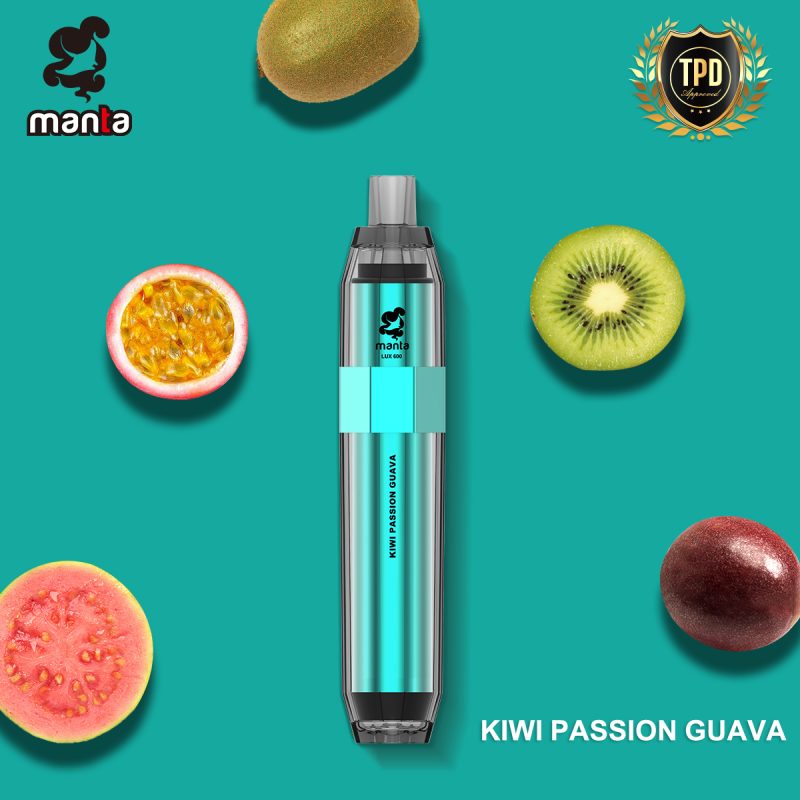 LUX 600 Kiwi Passion Guava Disposable Vape