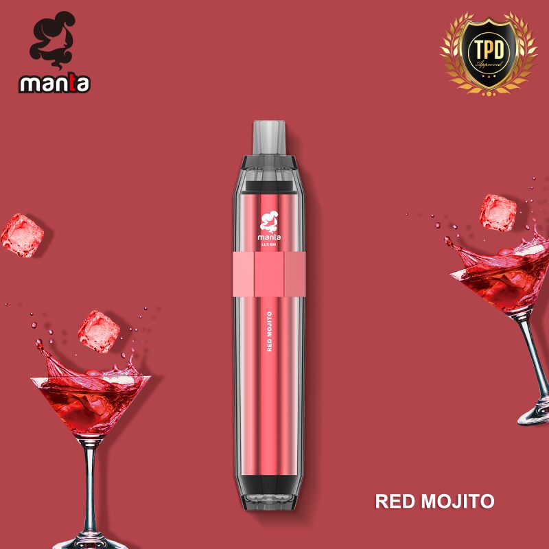 LUX 600 Red Mojito Disposable Vape